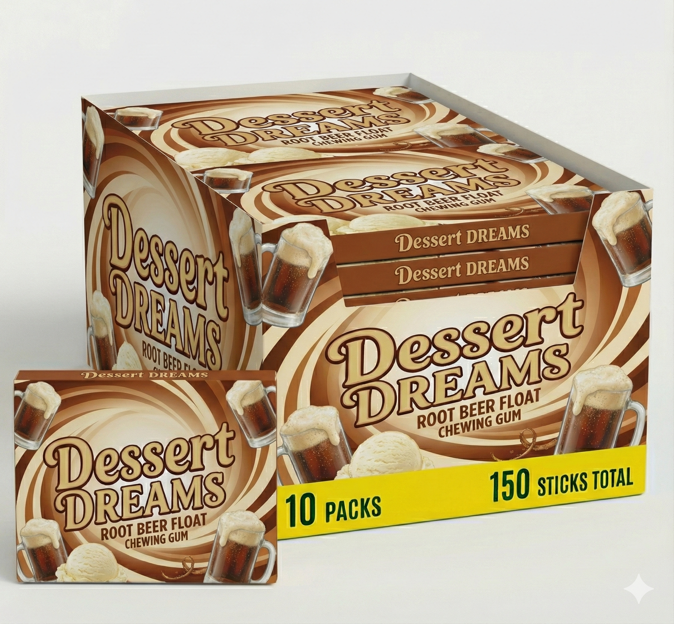 Root Beer Float Dessert Dreams Gum